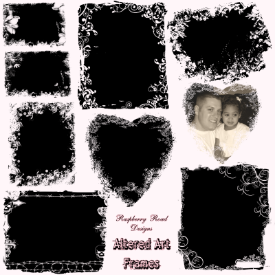 Altered Art Frames