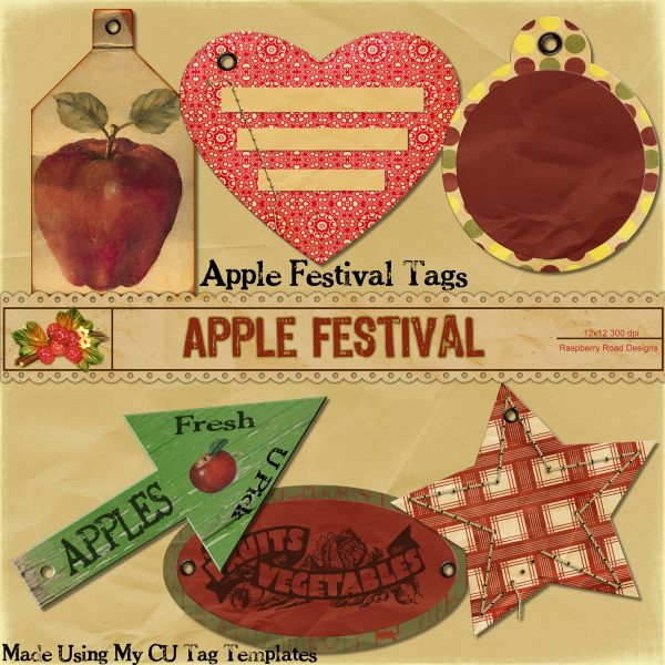 Apple Festival Tags