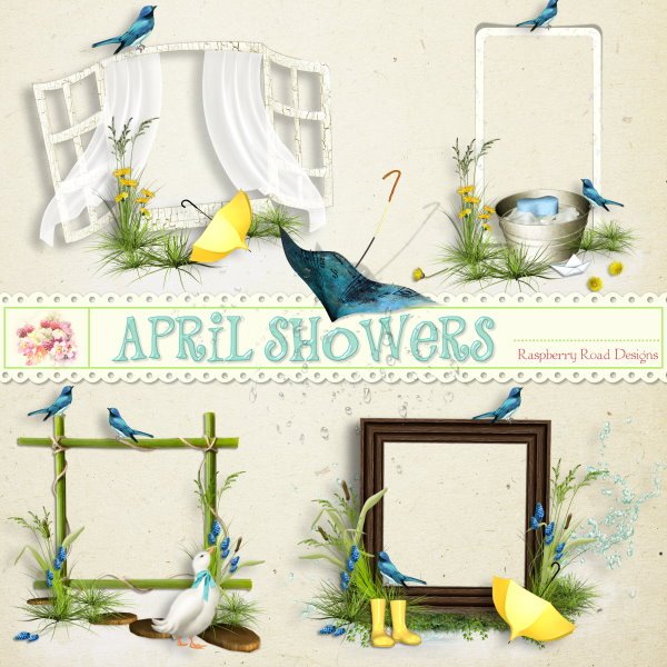 April Showers Cluster Set