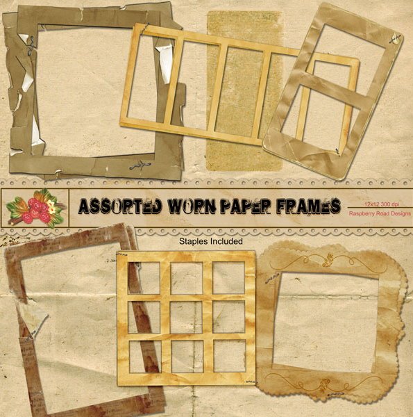 Assorted Worn Frames