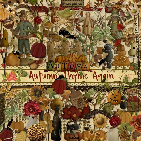 Autumn Thyme Again Element Set