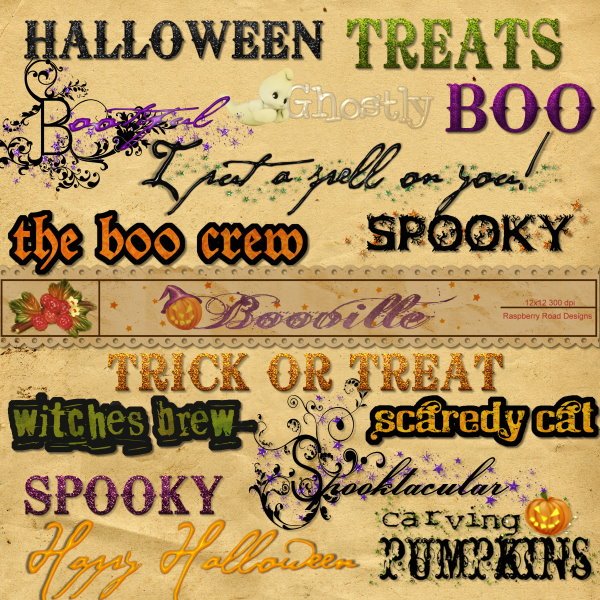 BOOville WordArt