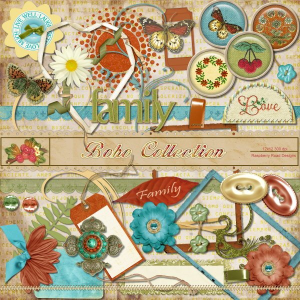 Boho Element Collection