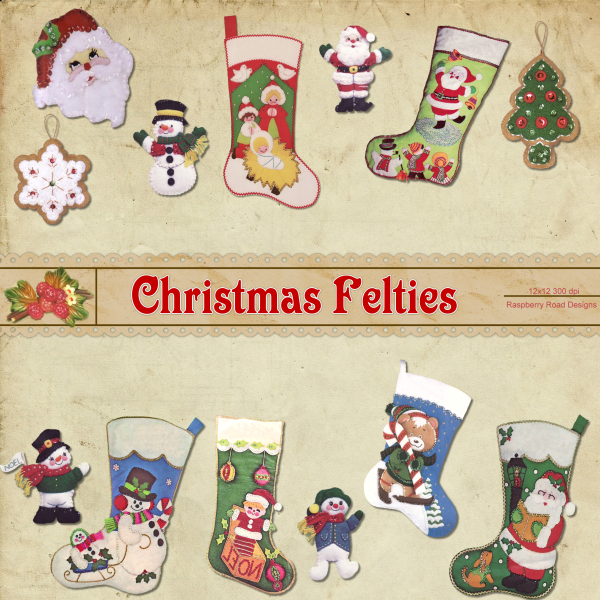 Christmas Felties