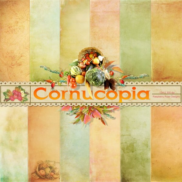 Cornucopia Paper Set