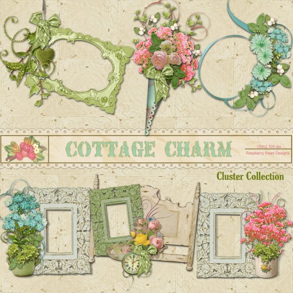 Cottage Charm Cluster Set