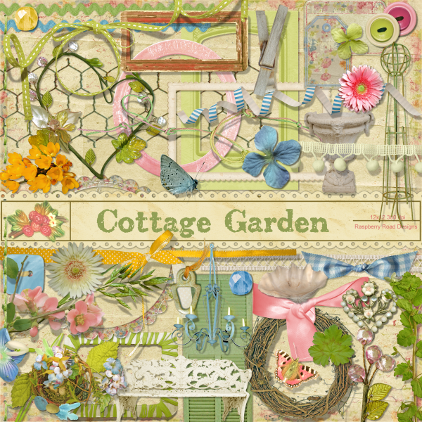 Cottage Garden Element Set1