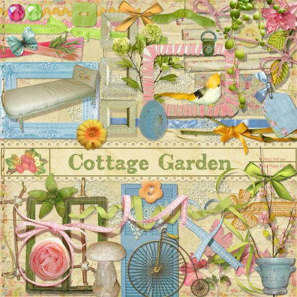 Cottage Garden Element Set2