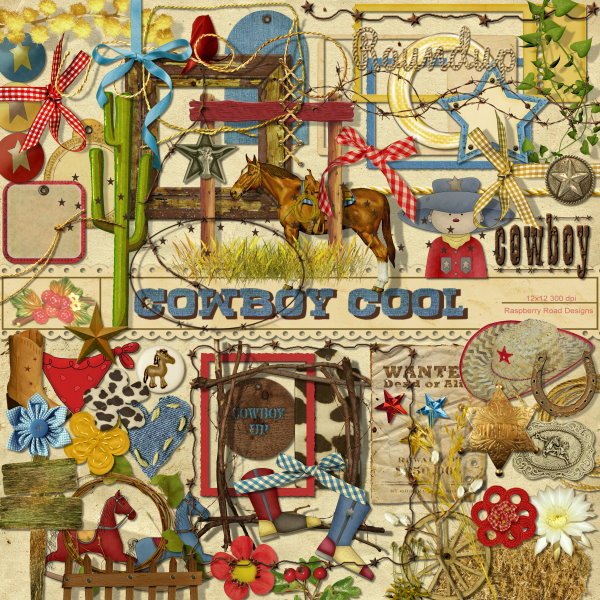 Cowboy Cool Element Set