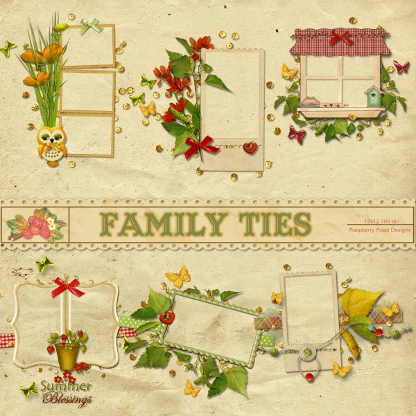 Family Ties Cluster Set