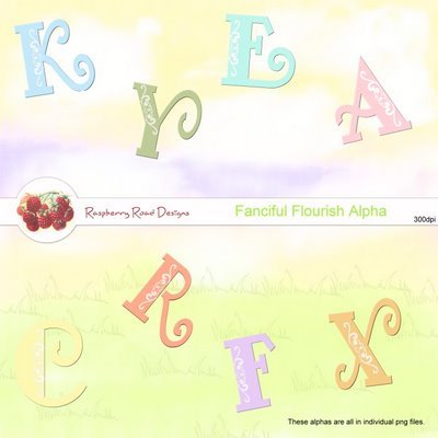 Fanciful Flourish Alpha
