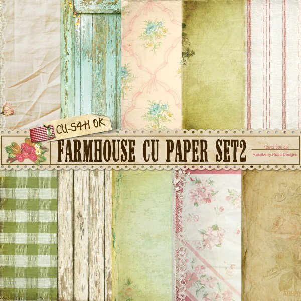Farmhouse CU Paper Set 2