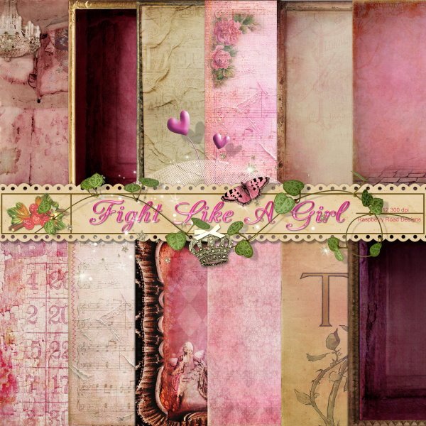 Fight Like A Girl Paper Set