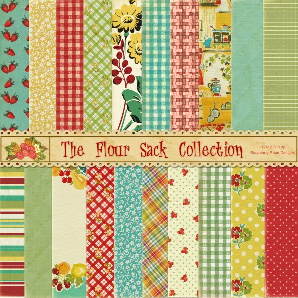 Flour Sack Paper Pack