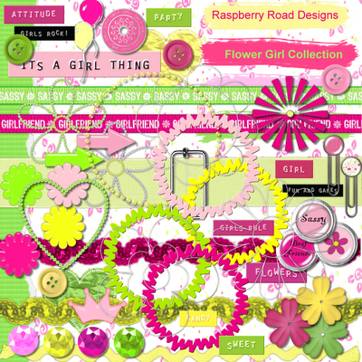 Flower Girl Elements
