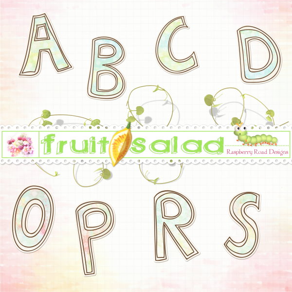 Fruit Salad Alpha Set