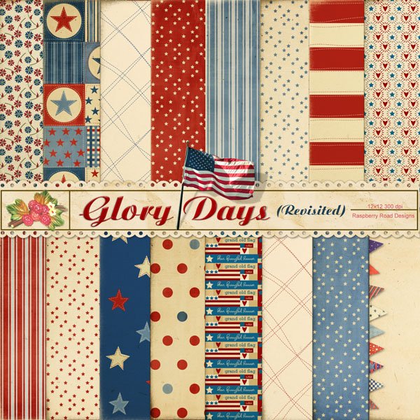 Glory Days 2 Paper Set
