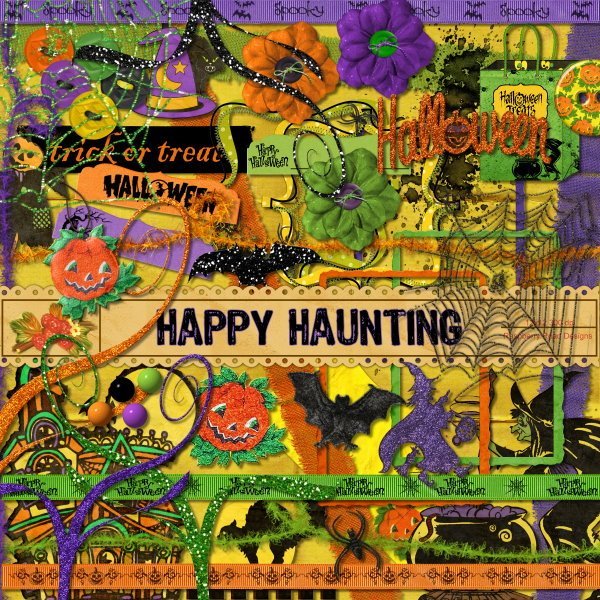 Happy Haunting Elements