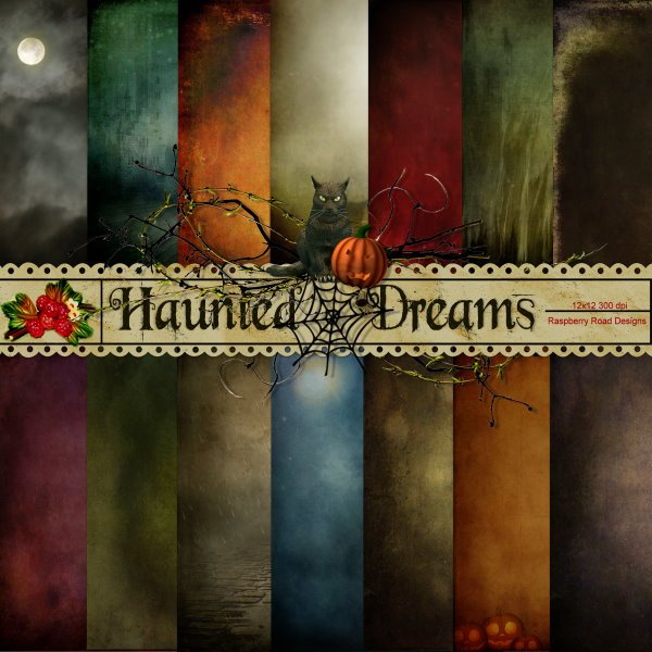 Haunted Dreams Paper Set