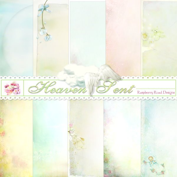 Heaven Sent Paper Set 2