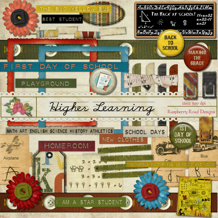 Higher Learning Elements Set 2