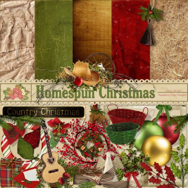 Homespun Christmas Add-on