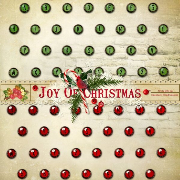 Joy Of Christmas Alphas