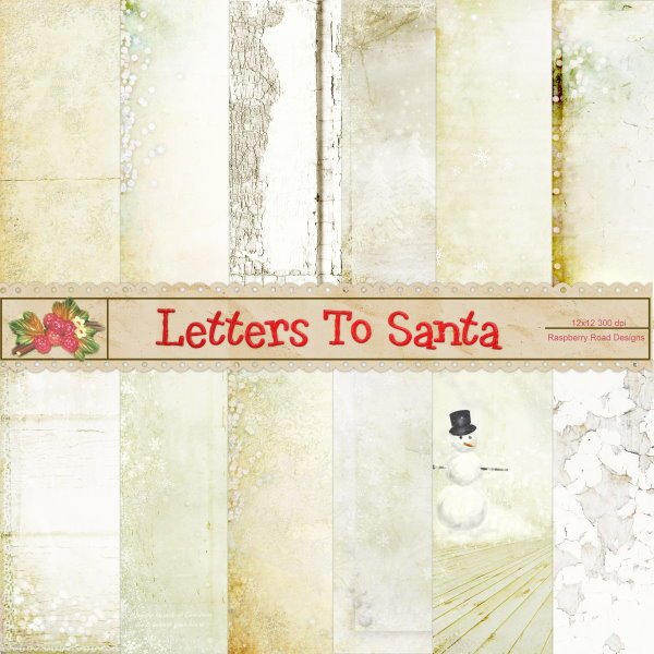 Letters To Santa Paper Set