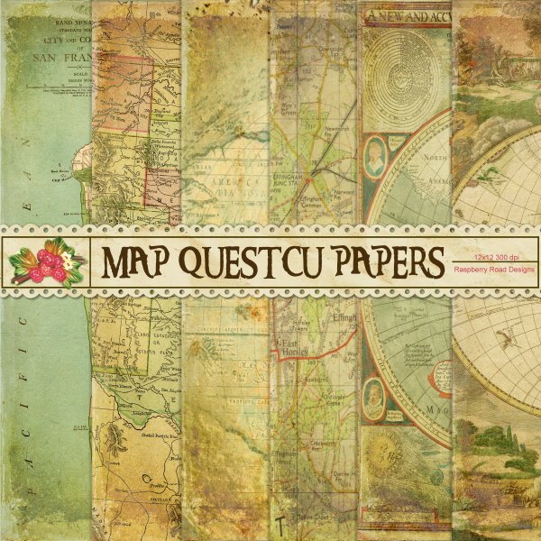 Map Quest CU Paper Set