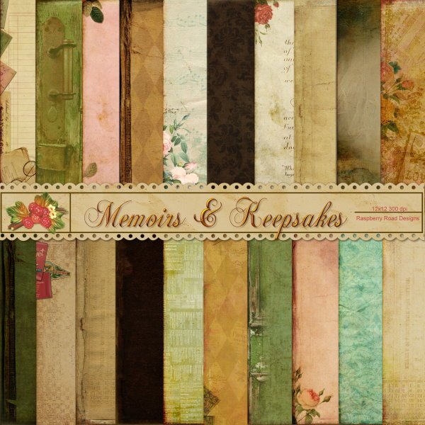 Memoirs & Keepsakes Paper Set