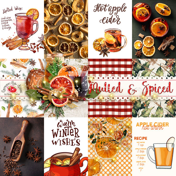 Mulled & Spiced Journal Cards