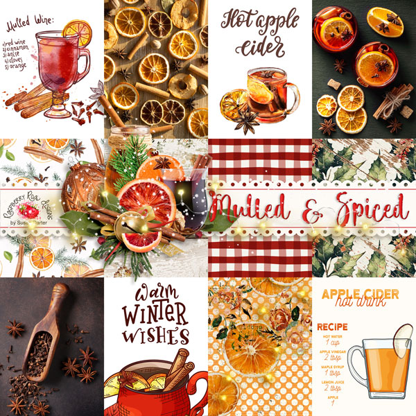 Mulled & Spiced Journal Cards - Click Image to Close