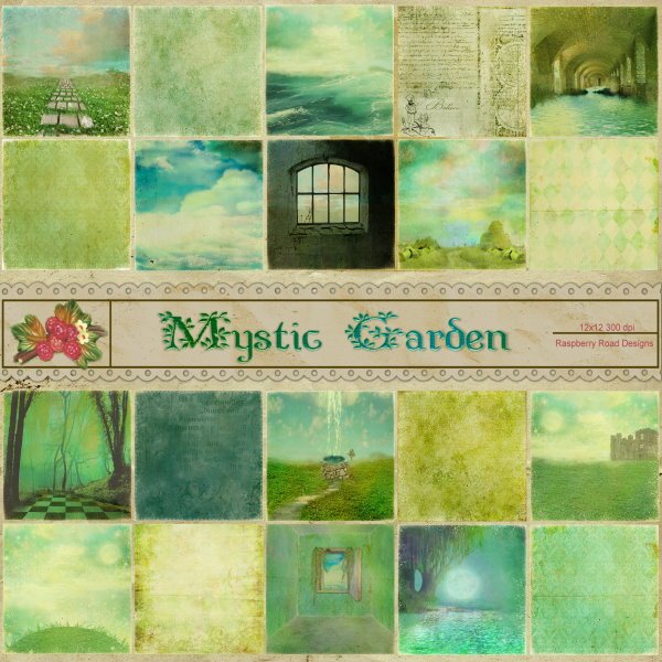 Mystic Garden Paper Set