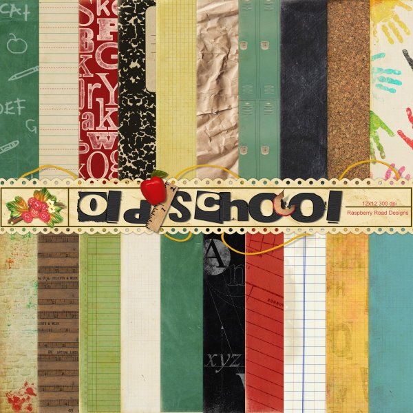 Old School Paper Set
