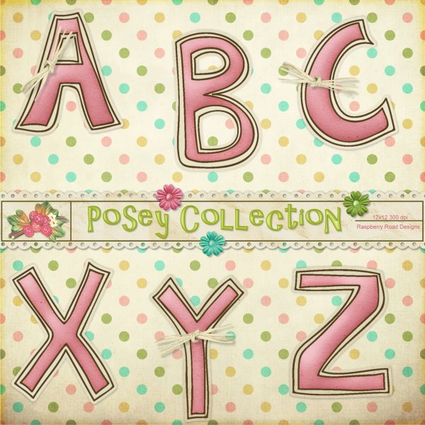 Posey Alpha Set