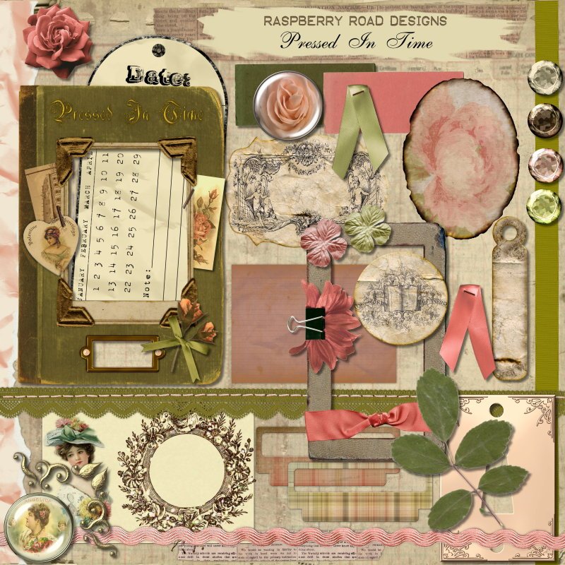 Pressed in Time Elements