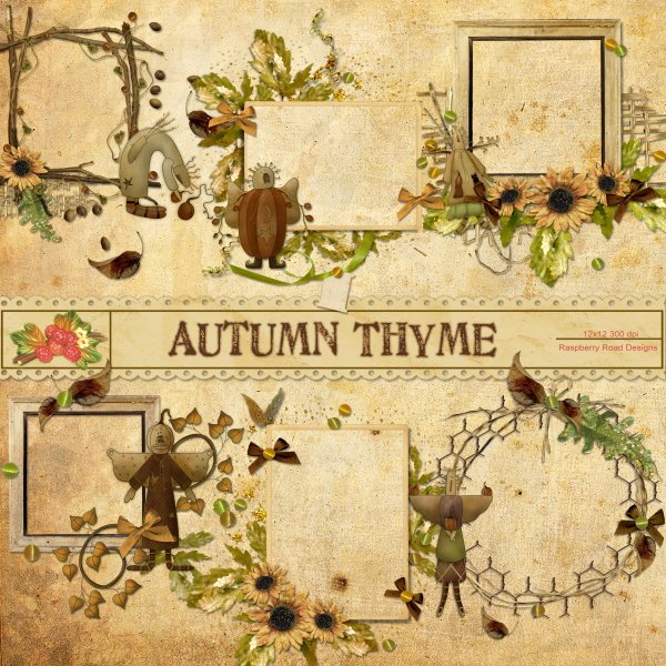 Autumn Thyme Clusters