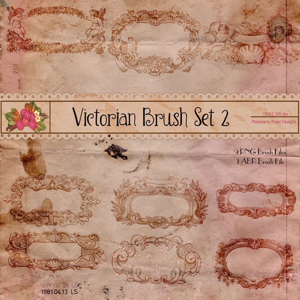 Victorian Brush Set 2