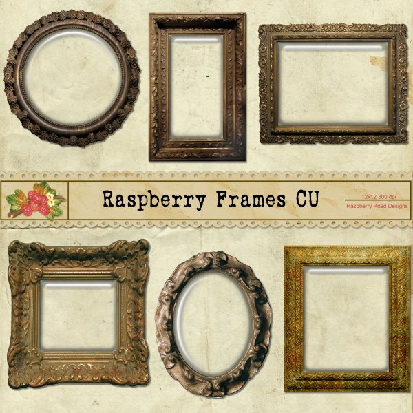 Raspberry Frames CU