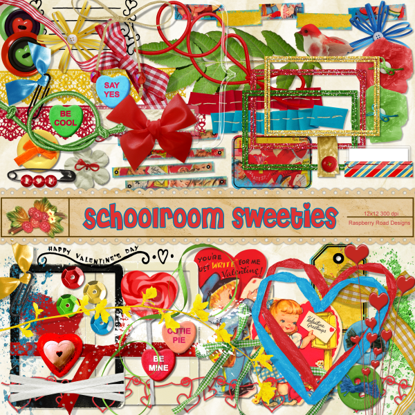 Schoolroom Sweeties Element Set