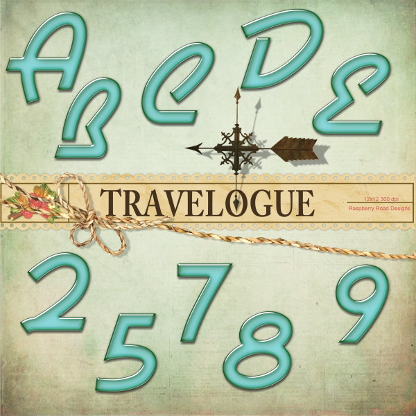 Travelogue Alpha Set2 Travelogue Alpha Set2