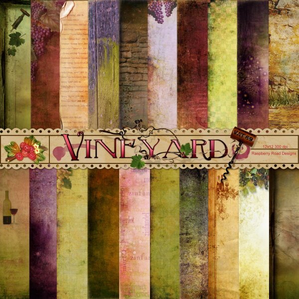Vineyard Paper Set