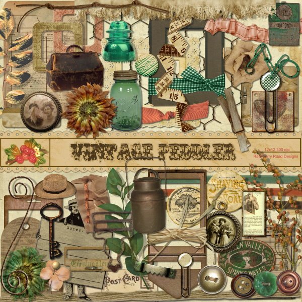 Vintage Peddler Element Collection