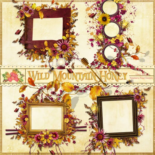 Wild Mountain Honey Cluster Set